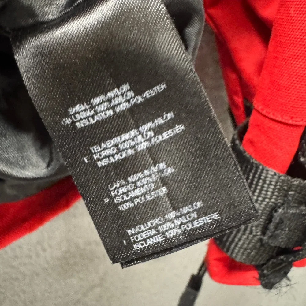 The North Face Apogee Jacket Mens L Steep Tech Red Ski Parka Scot Schmidt Hooded